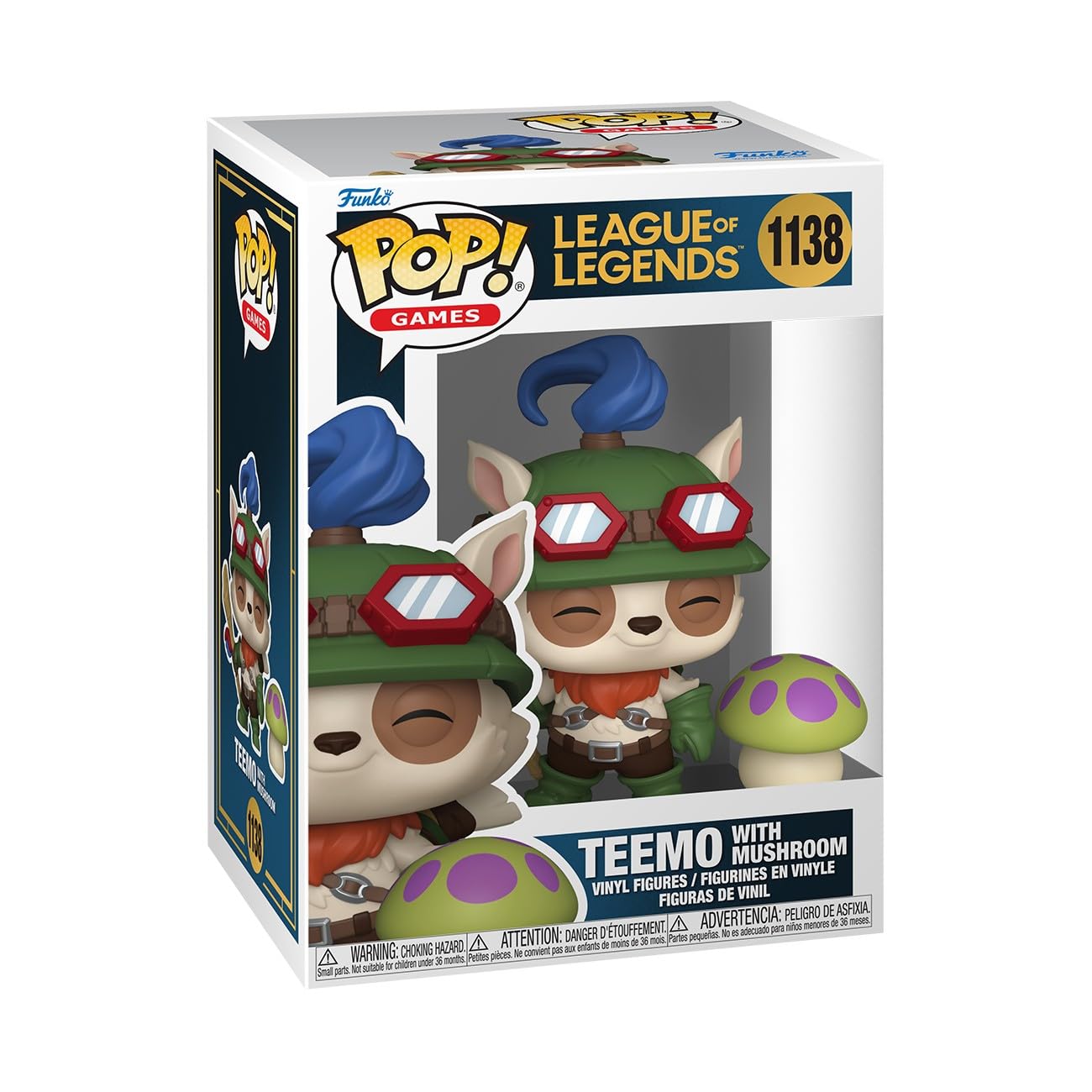 Funko POP! & Buddy: League of Legends- Teemo with Shroom